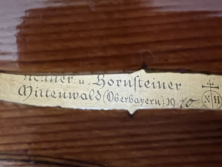 Neuner & Hornsteiner - Mittenwald Anno 1910 - G-624